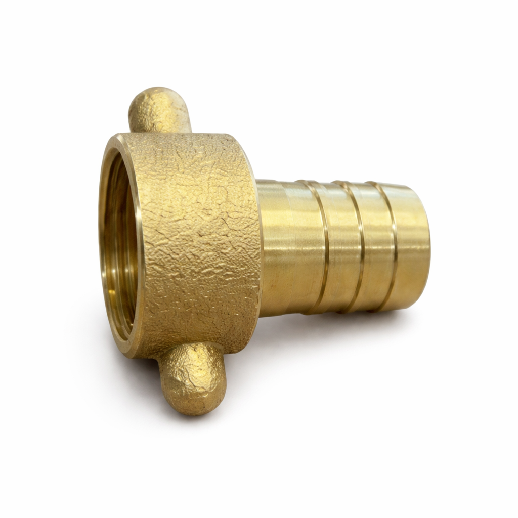 Tömlővég réz 5/4